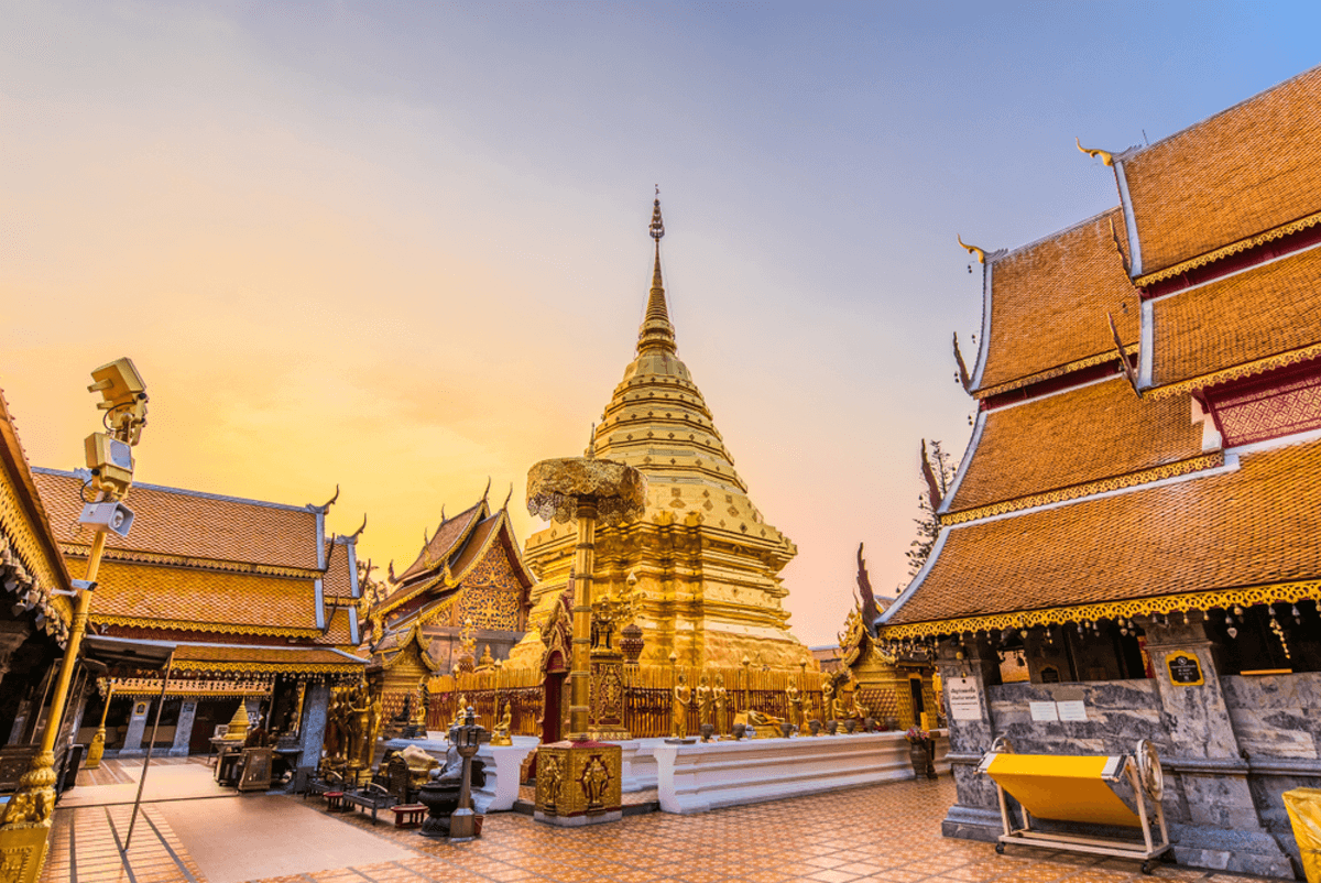 Chùa Wat Phrathat Doi Suthep: Ngôi chùa linh thiêng nhất tại vùng đất Chiang Mai
