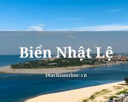 Hình ảnh về Biển Nhật Lệ, Quảng Bình